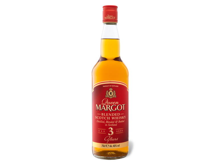 QUEEN MARGOT Blended Scotch Whisky 3 Jahre 40% Vol.
