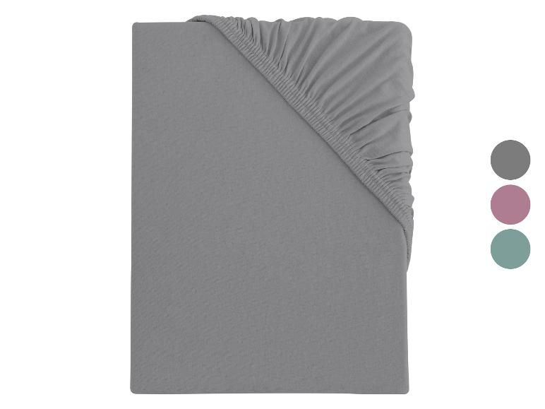 S.OLIVER Bi-Elastic Jersey Spannbettlaken, 180-200 x 200 cm