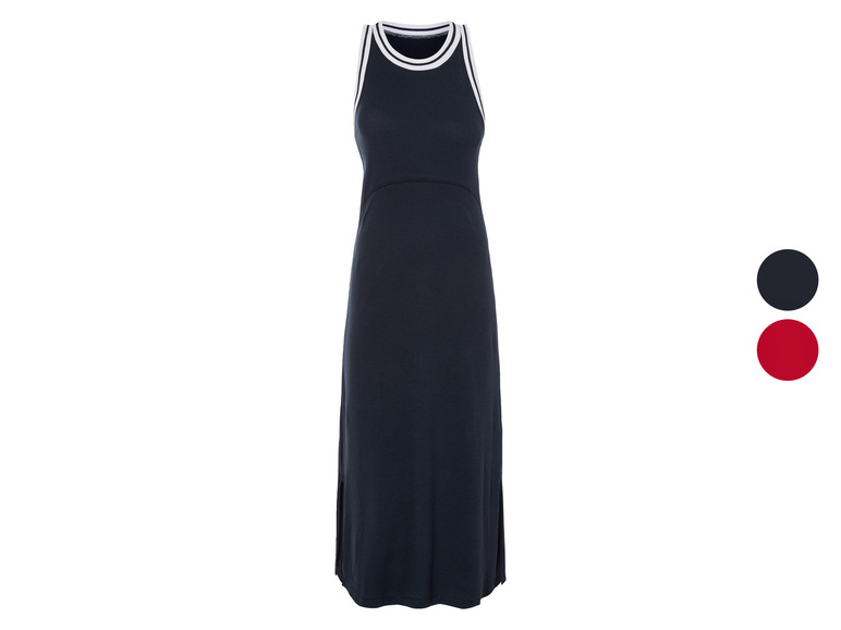 ESMARA® Damen Midikleid in Pikee-Qualität