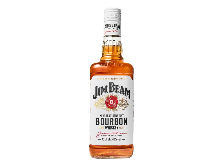 JIM BEAM White Kentucky Straight Bourbon Whiskey 40% Vol