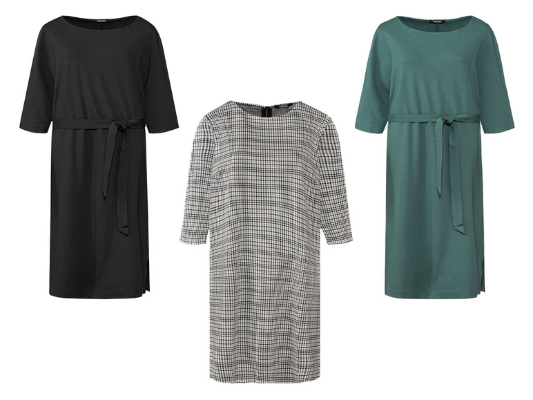 ESMARA® Damen Kleid, mit modischen 3/4-Ärmeln