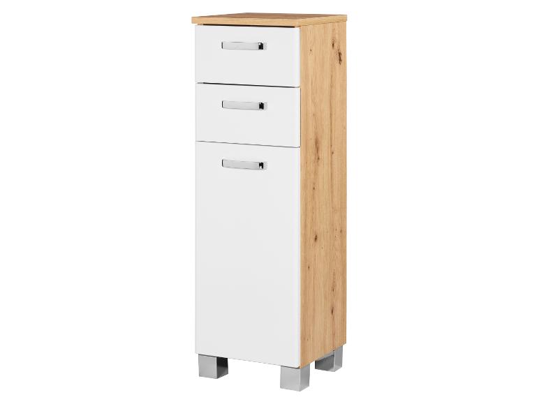 LIVARNO HOME Seitenschrank »Palermo«, weiß/Korpus Eiche-Artisan