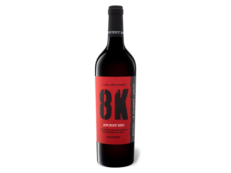 8K Ancient Red Georgien halbtrocken, Rotwein