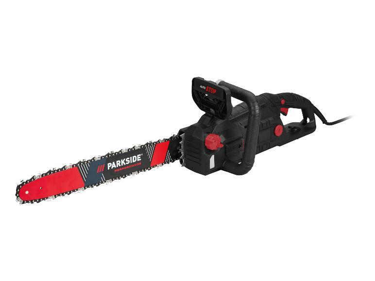 PARKSIDE PERFORMANCE® Elektro-Kettensäge »PPEKS 2500 A1«, 2-Hand-Schutzschalter
