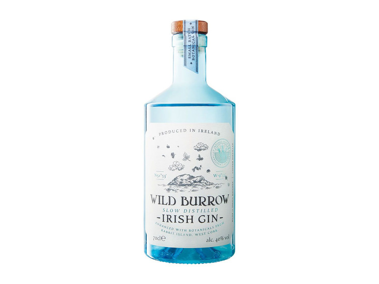 WILD BURROW Slow Distilled Irish Gin 40% Vol