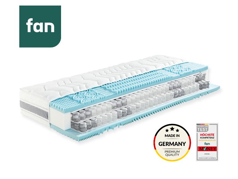 f.a.n. fan 7-Zonen-Doppel-Taschenfederkern-Matratze »DuoSpring Premium«, 27 cm Höhe