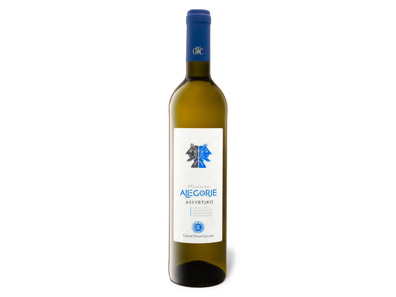 Greek Wine Cellars Moderne Alegorie Assyrtiko PGI trocken, Weißwein 2025