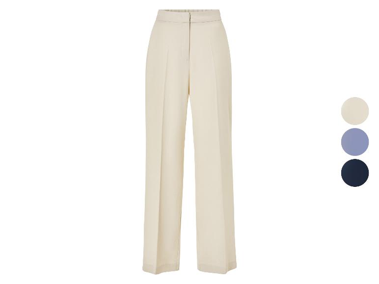 ESMARA® Damen Palazzo-Hose mit Bügelfalte