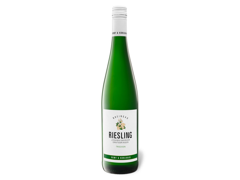 REMY & KOHLHAAS Johannisberger Erntebringer Riesling QbA trocken, Weißwein 2024
