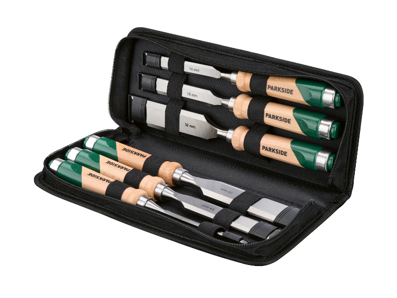 PARKSIDE® Stechbeitel-Set , 6-teilig
