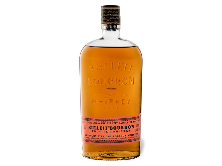 BULLEIT Bourbon Frontier Kentucky Straight Bourbon Whiskey 45% Vol