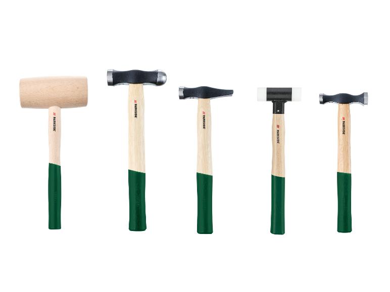 PARKSIDE® Schlichthammer / Stifthammer / Polierhammer / Kunststoffhammer / Holzhammer