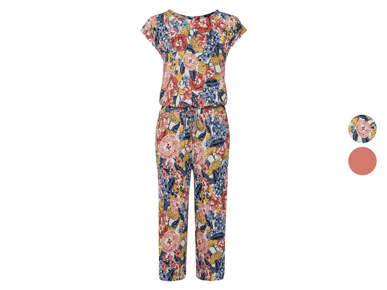 ESMARA® Damen Jumpsuit mit Leinen