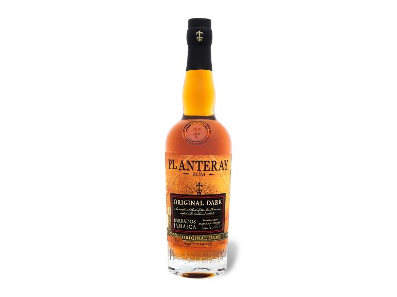PLANTERAY Rum Original Dark Rum Barbados & Jamaica 40% Vol