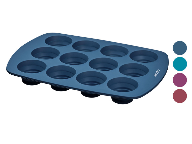 COOX Silikon-Muffinform, für 12 Muffins
