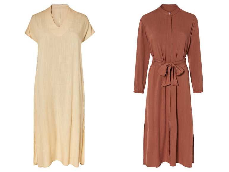 ESMARA® Damen Tunikakleid mit Seitenschlitzen
