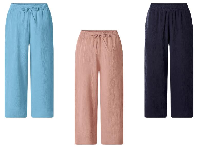 ESMARA® Damen Musselin-Hose