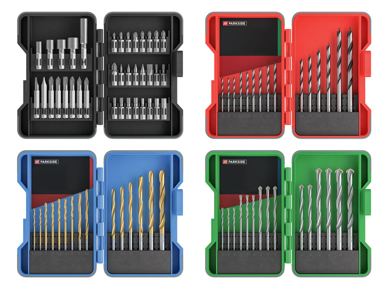 PARKSIDE® Bohrer- und Bit-Set PBB 4 A1