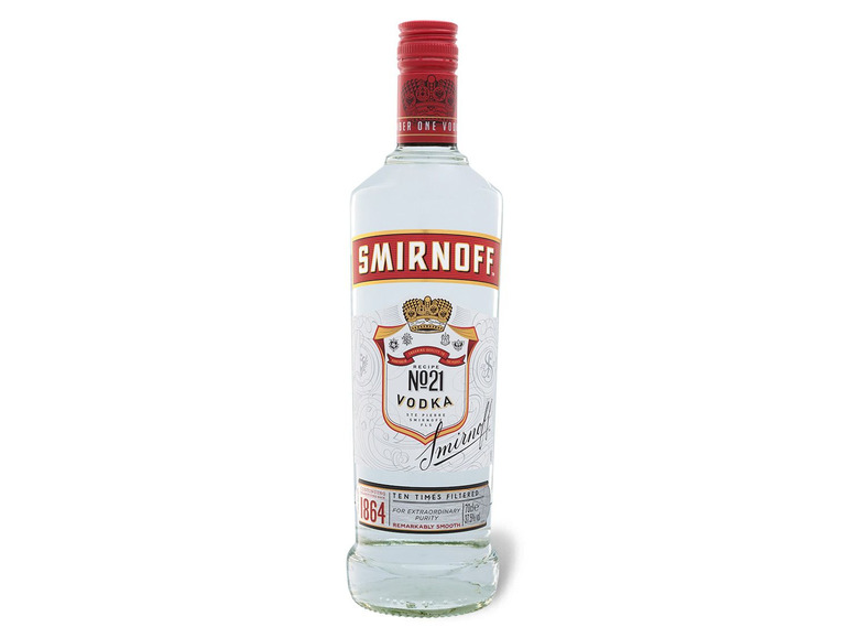 SMIRNOFF Vodka Red Label 37,5% Vol