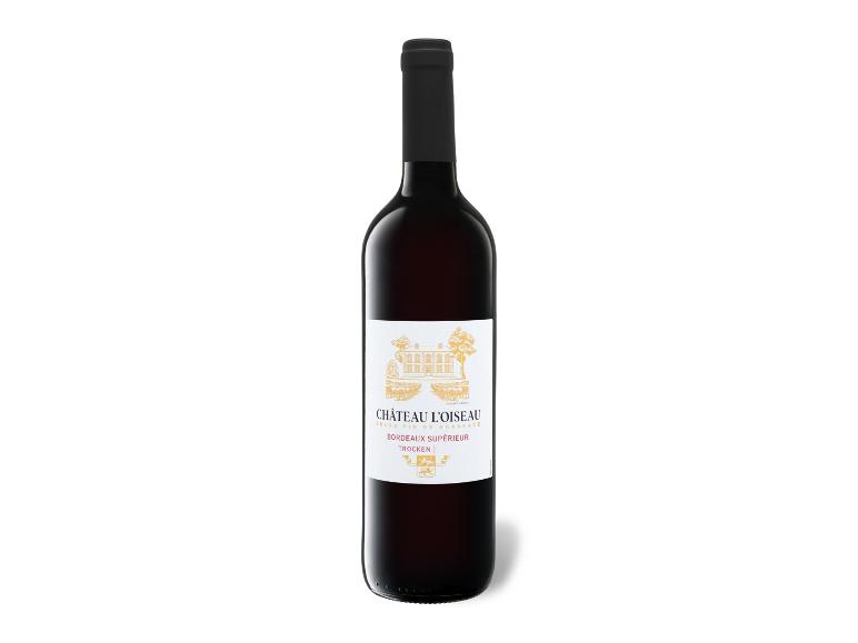 CHÂTEAU L'OISEAU Bordeaux Supérieur AOP trocken, Rotwein 2024