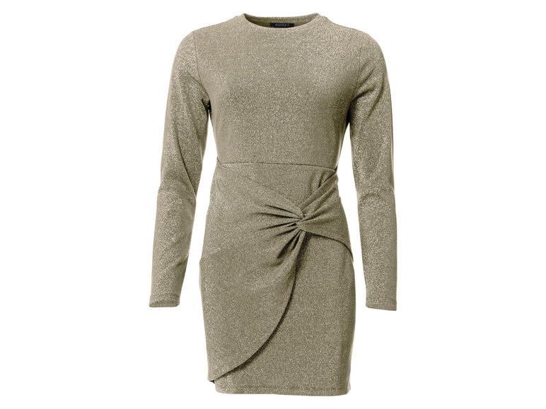 ESMARA® Damen Kleid mit edlem Glitzereffekt