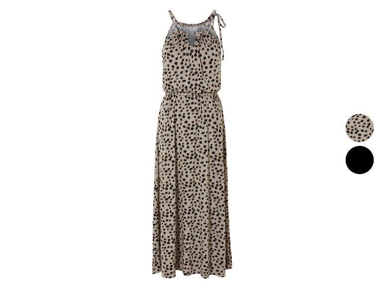 ESMARA® Damen Maxi-Kleid, mit Neckholder-Träger zum Binden
